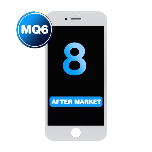[LCD-I8-HQ-WH] LCD Digitizer for iPhone 8 / SE (2020 / 2022)  (MQ6 / After Market)White