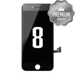 [LCD-I8-PM-BK] LCD Assembly With Steel Plate for iPhone 8/SE (Premium) Black