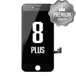 [LCD-I8P-MB6-BK] LCD Assembly With Steel Plate for iPhone 8P (MB6 Quality) Black