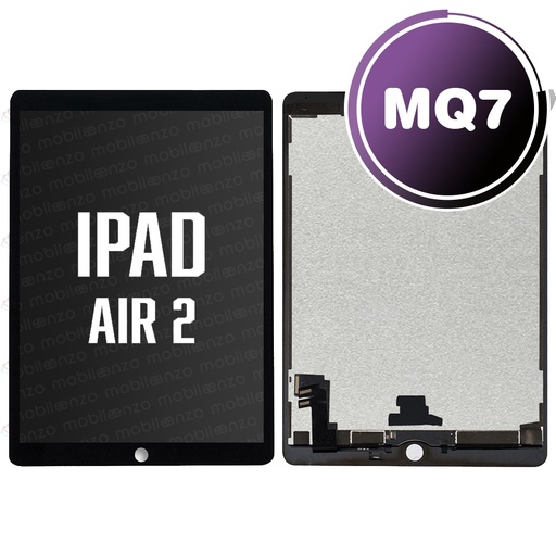 [LCD-IPAIR2-AM-BK] iPad Air 2 LCD Assembly (Black) (Sleep/Wake Sensor Flex Pre-Installed) (Premium) Aftermarket