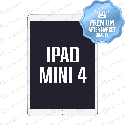 [LCD-IPM4-AM-WH] LCD Assembly With Digitizer For iPad Mini 4 (Sleep/Wake Sensor Flex Pre-Installed)  (Premium) - WHITE