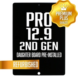 [LCD-IPR129-2ND-BK] LCD with Digitizer for iPad Pro 12.9" (2nd Gen/2017) BLACK (Daughter Board Installed) (Premium Plus) Refurbished