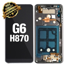 [LCD-LGG6-WF-BK] LCD ASSEMBLY WITH FRAME COMPATIBLE FOR LG G6 (REFURBISHED) (ASTRO BLACK)