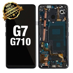 [LCD-LGG710-WF-BK] LCD Assembly for LG G7 Thing Q (G710) With Frame - Black