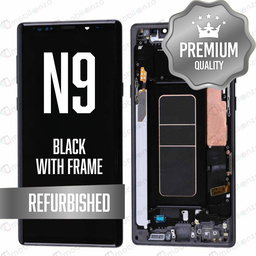 [LCD-N9-WF-BK] LCD for Samsung Galaxy Note 9 With Frame - Black (Refurbished)