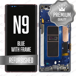 [LCD-N9-WF-BL] LCD for Samsung Galaxy Note 9 With Frame - Blue (Refurbished)