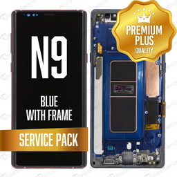 [LCD-N9-WF-SP-BL] OLED Assembly for Samsung Galaxy Note 9 With Frame - Blue (Service Pack)