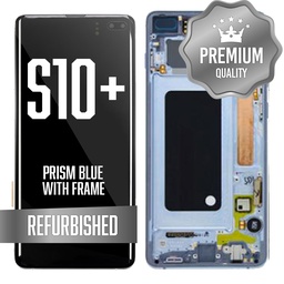 [LCD-S10P-WF-BL] LCD for Samsung Galaxy S10 Plus With Frame Blue (Refurbished)