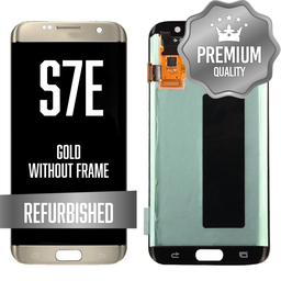 [LCD-S7E-GO] LCD for Samsung Galaxy S7 Edge Without Frame - Gold (Refurbished)