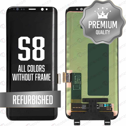 [LCD-S8-BK] LCD for Samsung Galaxy S8 Without Frame - All Colors (Refurbished)