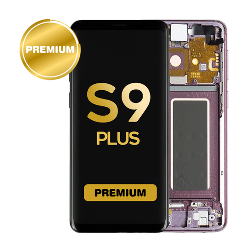 [LCD-S9P-WF-PU] OLED Assembly for Samsung Galaxy S9 Plus (G965) with Frame - Purple (Premium)