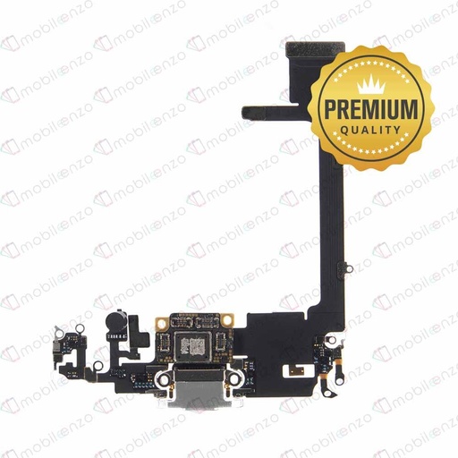 [SP-I11P-CD-SI] Charging Port Flex for iPhone 11 Pro - Silver (Premium)