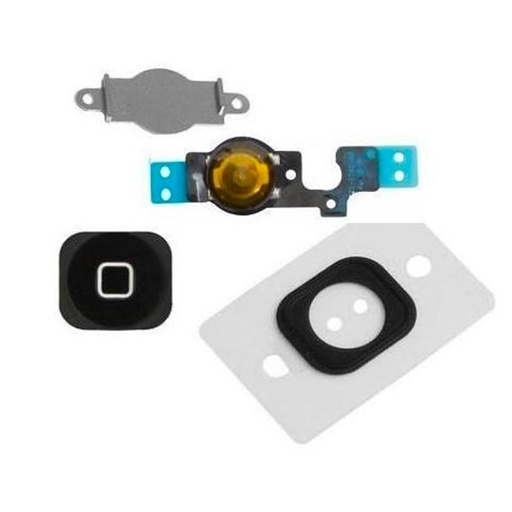 [SP-I5C-HB-BK] Home Button For iPhone 5C - Black (Premium)