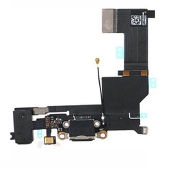 [SP-I5SE-CD-BK] Charging Port Flex for iPhone 5SE - Space Gray (Premium)