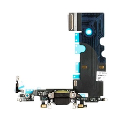 [SP-I8-CD-BK] Charging Port Flex for iPhone 8 / SE (2020/2022) - Black (Premium)