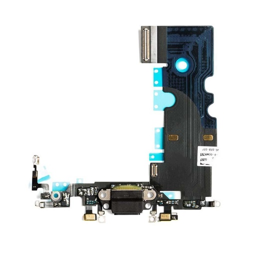[SP-I8-CPFC-BK] Charging Port Flex Cable For iPhone 8 (Premium) (Black) 