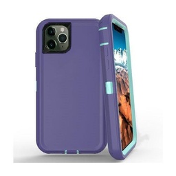 [CS-I12M-OBD-PULBL] DualPro Protector Case for iPhone 12 Mini (5.4) - Purple & Light Blue
