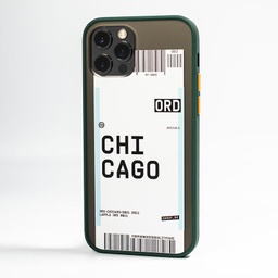 [CS-I12M-PMT-CHI] Printed Matte Case for iPhone 12 Mini (5.4) - Chicago