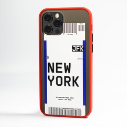 [CS-I12M-PMT-NY] Printed Matte Case for iPhone 12 Mini (5.4) - New York