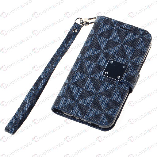 [CS-I12M-TWC-BK] Triangle Wallet Case for iPhone 12 Mini (5.4) - Black