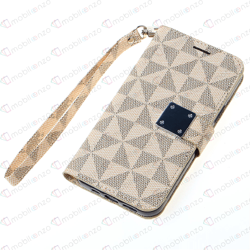 [CS-I12M-TWC-YL] Triangle Wallet Case for iPhone 12 Mini (5.4) - Yellow