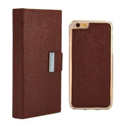 [CS-I5C-REW-BW] Real Wallet Case  for iPhone 5C - Brown