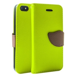 [CS-I5C-WWA-GR] Wing Wallet Case for iPhone 5C - Green