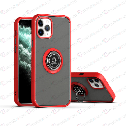 [CS-I11PM-MTR-RD] Matte Ring Case  for iPhone 11 Pro Max - Red