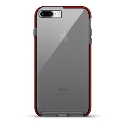[CS-I6P-ELC-BKRDE] Elastic Clear Case  for iPhone 6/6S Plus - Black & Red Edge