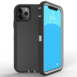 [CS-I12-OBD-BKGY] DualPro Protector Case for iPhone 12 (6.1) - Black & Gray
