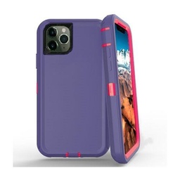 [CS-I12-OBD-PUPN] DualPro Protector Case for iPhone 12 (6.1) - Purple & Pink