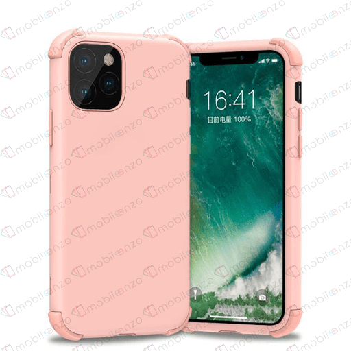 [CS-I12M-BHCL-ROGO] Bumper Hybrid Combo Case for iPhone 12 Mini (5.4) - Rose Gold