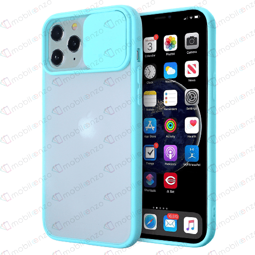 [CS-I12M-CPR-LTE] Camera Protector Case for iPhone 12 Mini (5.4) - Light Teal