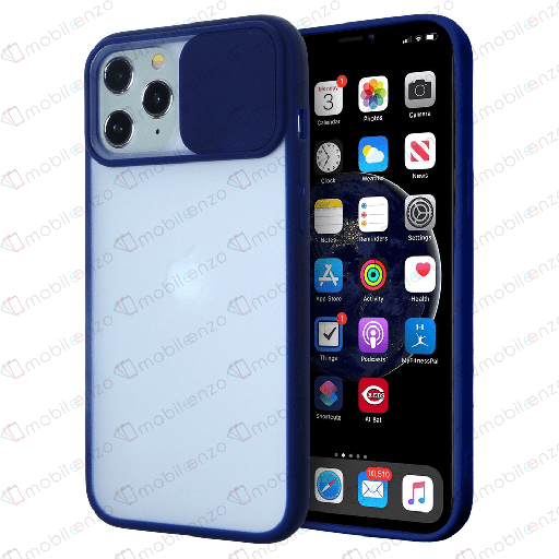 [CS-I12M-CPR-NBL] Camera Protector Case for iPhone 12 Mini (5.4) - Navy Blue