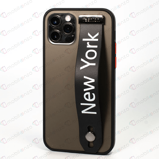 [CS-I12M-HSR-NY] Hand Strap Case for iPhone 12 Mini (5.4) - New York