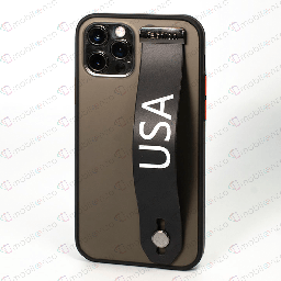 [CS-I12M-HSR-USA] Hand Strap Case for iPhone 12 Mini (5.4) - USA