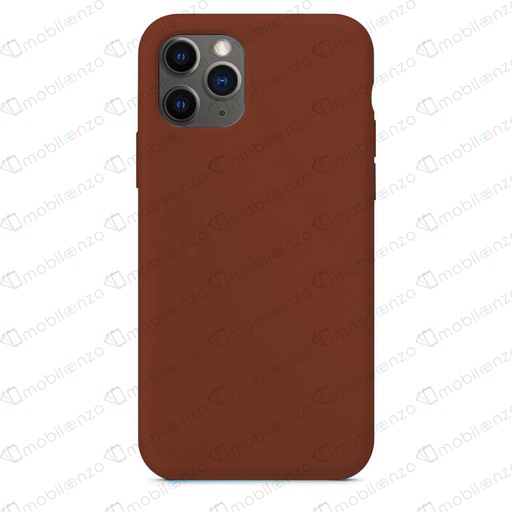 [CS-I12PM-PMS-BRW] Premium Silicone Case for iPhone 12 Pro Max (6.7) - Brown