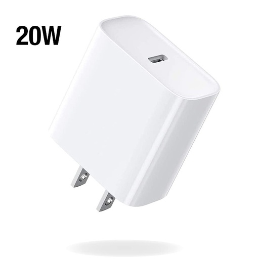 [ACE-WLC-20W-WB] USB-C / PD Fast Charger / 20W Power Adapter (White Package) (White)