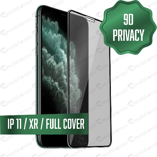 [TG-IXR-PRV-9D] 9D Privacy Tempered Glass for iPhone XR / 11