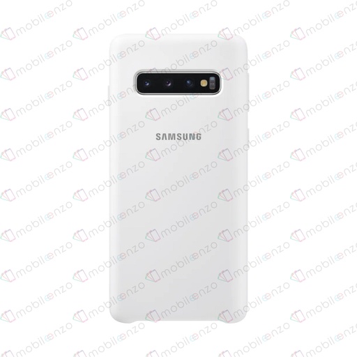 [SP-S10-BCV-WH] Back Cover Glass With Camera Lens For Samsung Galaxy S10 Prism (No Logo) (White)