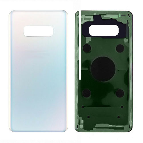 [SP-S10P-BCVG-NO-WH] Back Cover Glass For Samsung Galaxy S10 Plus (No Logo) - Prism White