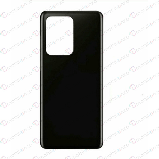 [SP-S20U-BCVGWCL-NO-BK] Back Cover Glass With Camera Lens For Samsung Galaxy S20 Ultra (No Logo) (Black)