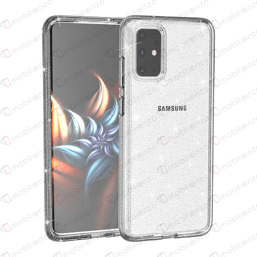 [CS-S21P-TSP-CLR] Transparent Sparkle Case for Galaxy S21 Plus - Clear