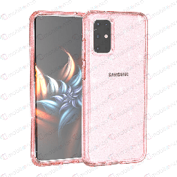 [CS-S21U-TSP-PN] Transparent Sparkle Case for Galaxy S21 Ultra - Pink