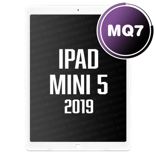 [LCD-IPM5-P-WH] LCD Assembly With Digitizer For iPad Mini 5 (Sleep/Wake Sensor Flex Pre-Installed) (Premium Plus) - WHITE