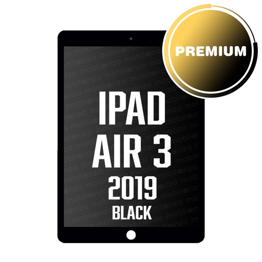 [LCD-IPAIR3-R-BK] iPad Air 3 LCD Assembly (BLACK) (Sleep/Wake Sensor Flex Pre-Installed) (Premium Plus)
