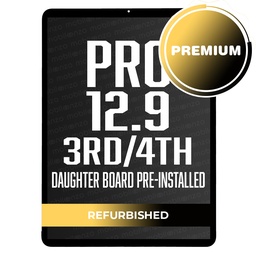 [LCD-IPR129-3RD-BK] LCD with Digitizer for iPad Pro 12.9" (3rd Gen/2018) (4th Gen/2020) (Premium Plus) Refurbished