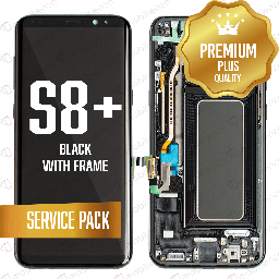 [LCD-S8P-WF-SP-BK] OLED Assembly for Samsung Galaxy S8 Plus With Frame  - Black (Service Pack)