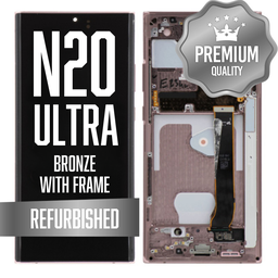[LCD-N20U-WF-BR] LCD for Samsung Note 20 Ultra with Frame Bronze (Refurbished)