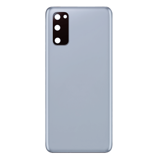 [SP-S20-BCV-BL] Back Cover Glass With Camera Lens For Samsung Galaxy S20 (No Logo) (Blue)